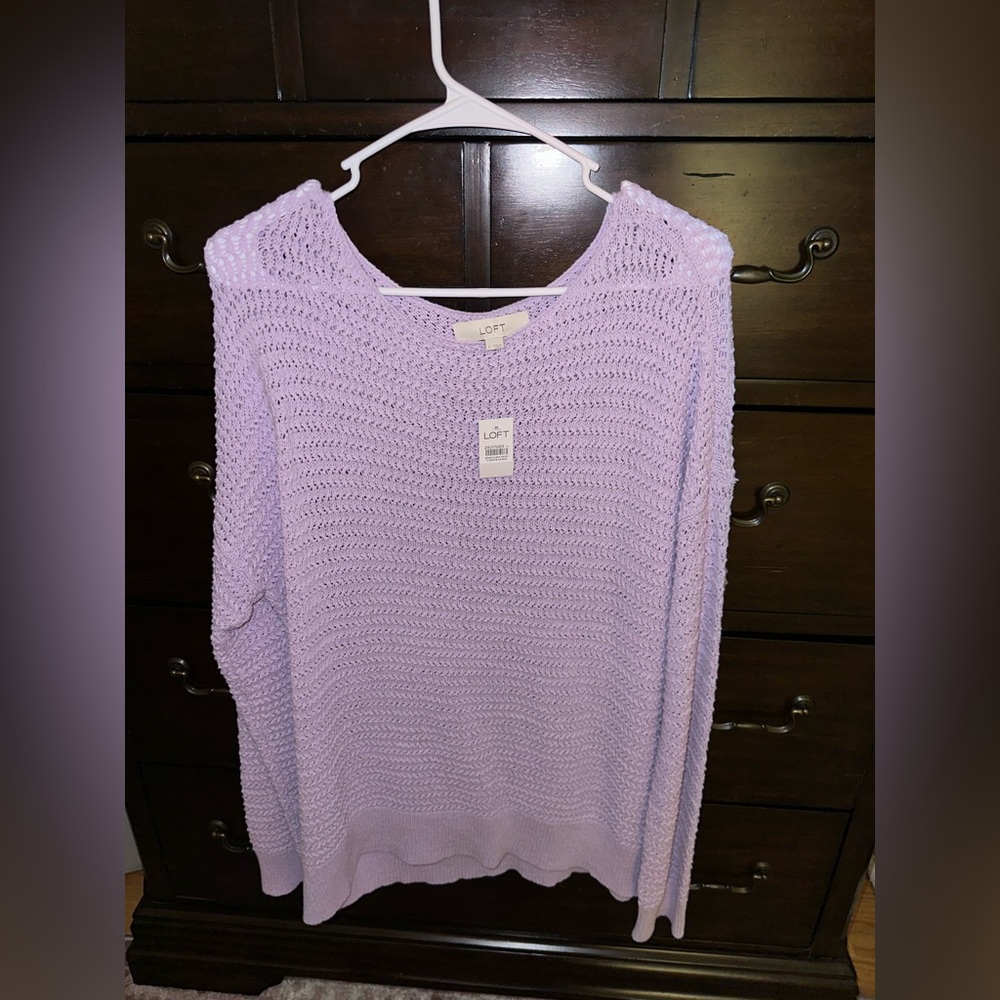 Loft Lavender Sweater